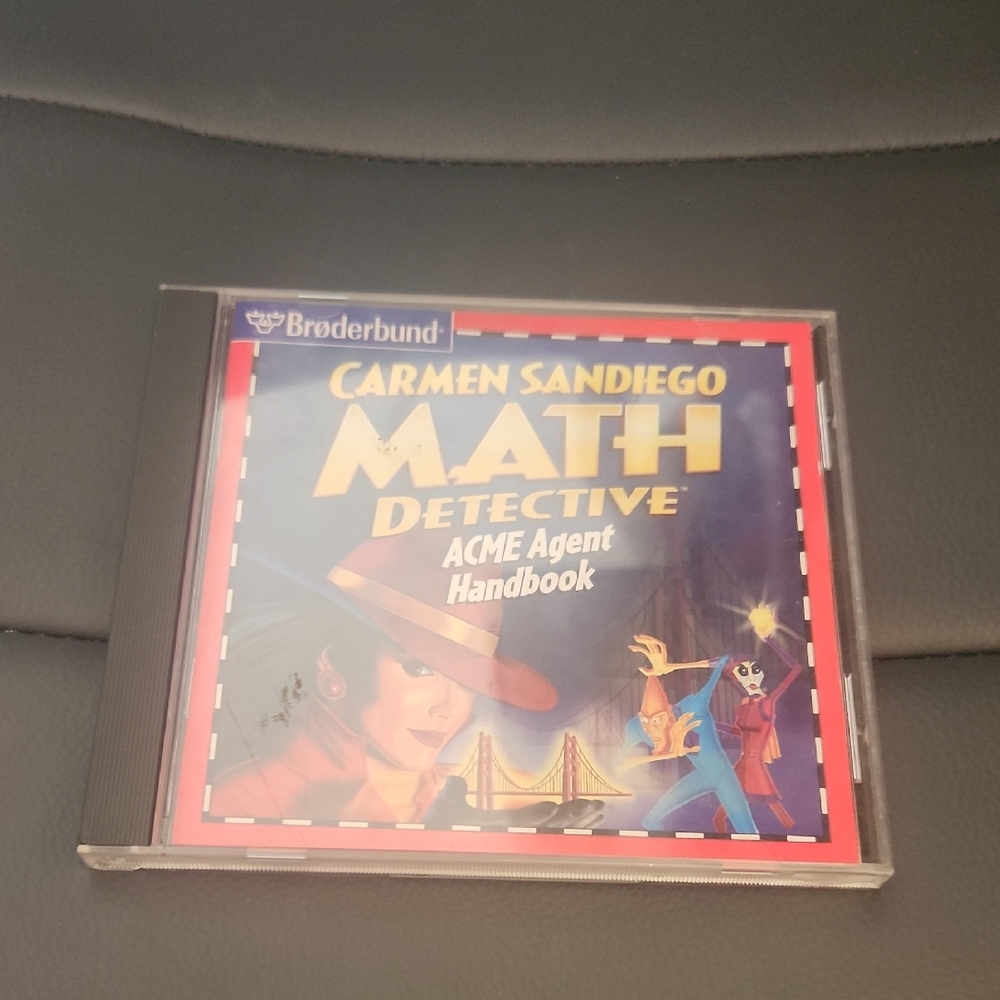 Carmen Sandiego Math Detective PC Game - Red